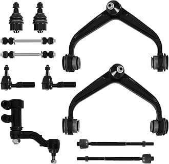AUTOSAVER88 Front Control Arm Compatible with 2011-2019 Chevy Silverado 2500HD 3500HD,2011-2019 GMC Sierra 2500HD 3500HD Suspension Kit,w/Ball Joint,11pcs Front End Kit