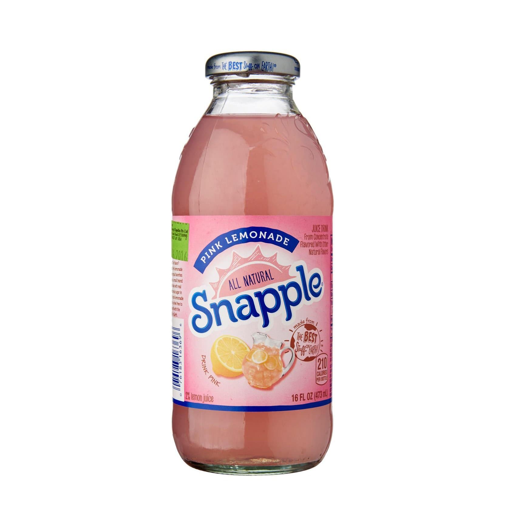 Snapple Pink Lemonade Juice Drink 473ml