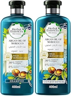 Bio Renew, Argan Oil of Morocco, Shampoo 400ml + Conditioner 400ml