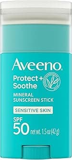 Protect + Soothe Mineral Sunscreen Stick for Sensitive Skin SPF50, 1.5oz/42g