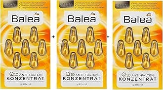 3 Packs of Balea Q10 Anti-Wrinkle Concentrate Serum “21 Capsules”