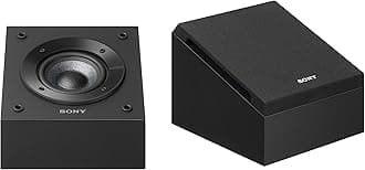 SSCSE Dolby Atmos Enabled Speakers, Black (Pair), 4 Inch (Pack of 2)