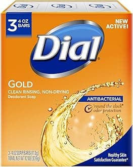 Gold Antibacterial Deodorant Soap By, 3 Count