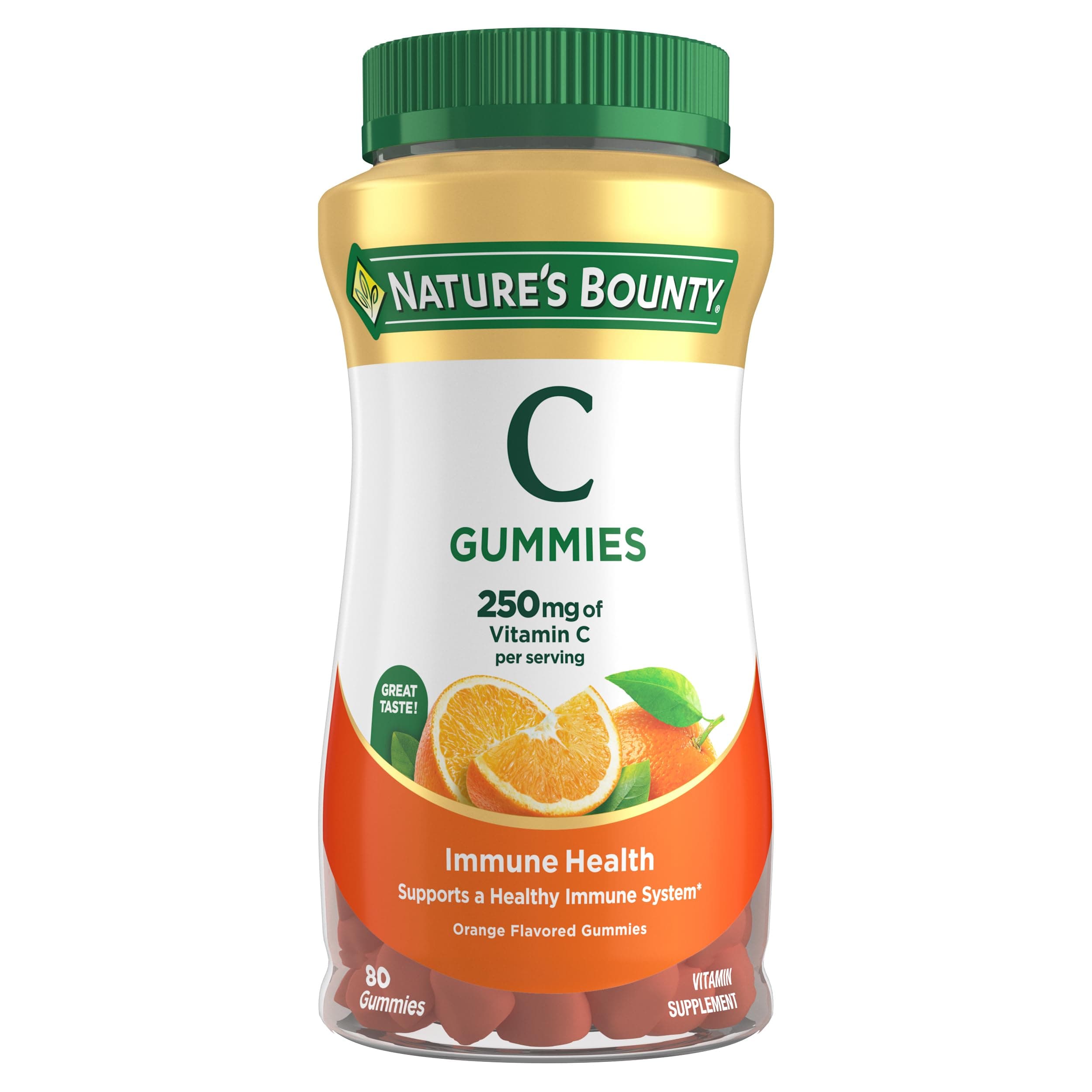 Nature's Bounty Vitamin C Immune Support Gummies, 250 Mg, 80 Ct