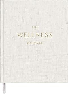 And Per Se Wellness Journal – 91-Day Self Care & Mental Health Planner | Track Sleep, Diet & Goals with Lay-Flat Hardcover | Gift-Ready, Undated (Original Beige)