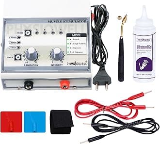 Physiowell Physiotherapy Muscle stimulator Muscle stimulator Two Channel Machine for Physiotherapy