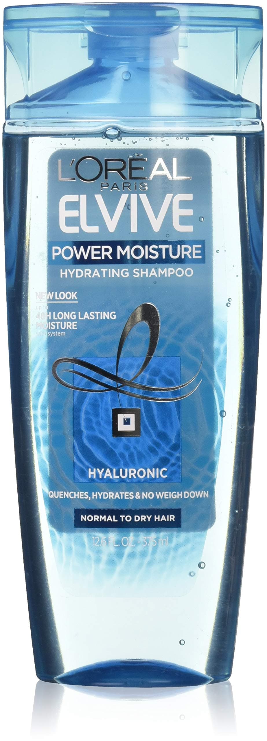 Loreal Paris Power Moisture Hydrating Shampoo 12.6 oz (Pack of 12)