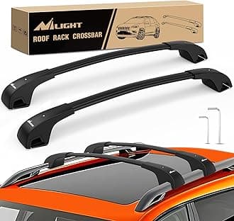 Nilight Roof Rack Cross Bars Fit for Jeep Cherokee 2014 2015 16 17 18 19 20 21 2022 2023 with Side Rails, Adjustable Aluminum Car Crossbars for Cargo Carrier Luggage Bike Kayak Rooftop Tent Snowboard