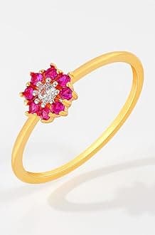 Malabar Gold & Diamonds 22k Gold Ring for Women | 22 kt (916) BIS Hallmark Certified Pure Gold Ring for Birthday, Wedding, Anniversary & Festival Gift