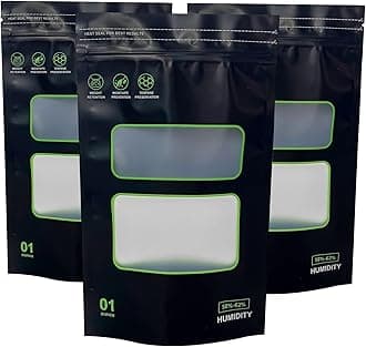 Lock & Seal 20 Pack Reusable Food Storage Bags - Heat Sealable, 1 oz, 6" x 9.8" x 3.15" Inch