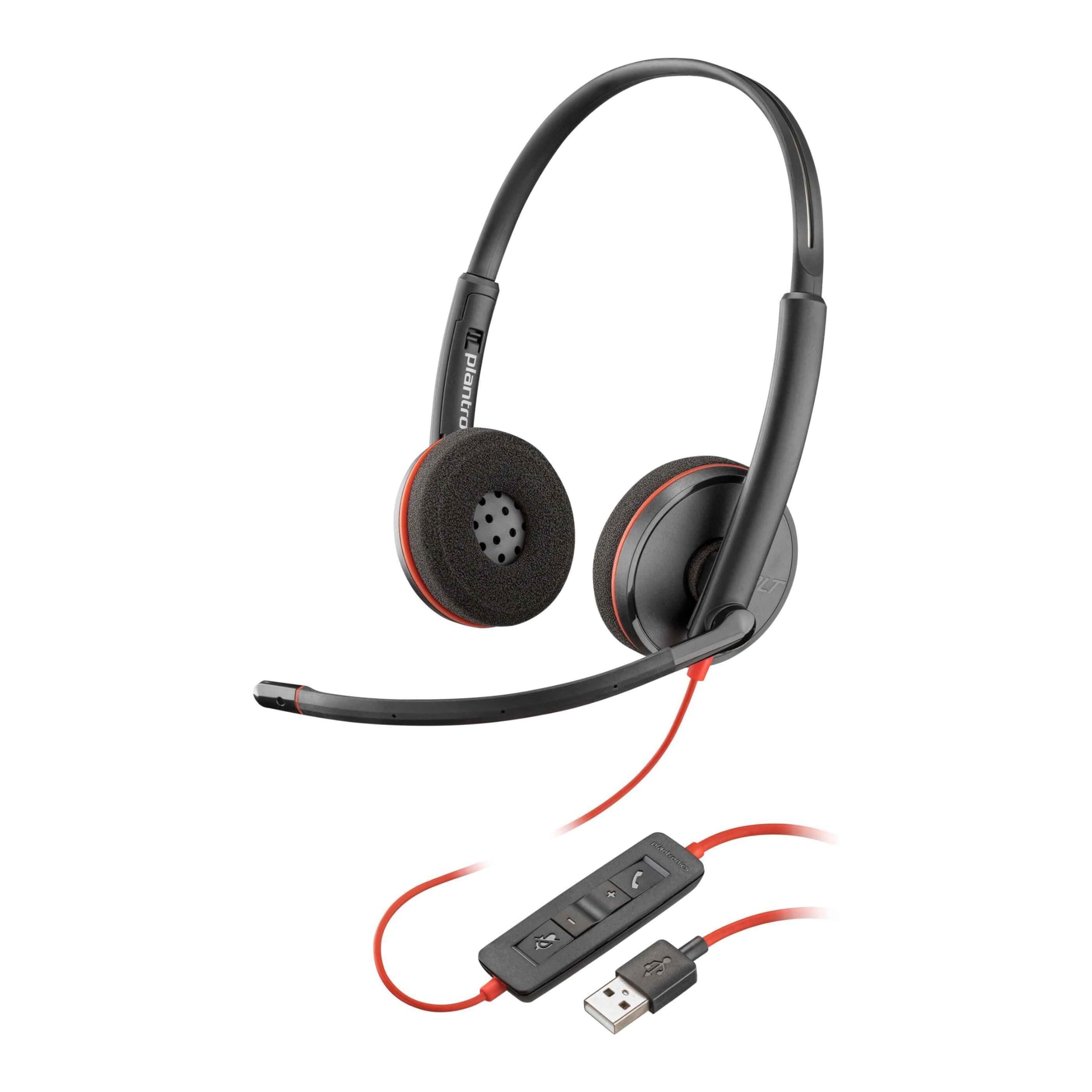 POLY Plantronics Blackwire C3220 USB Headset.
