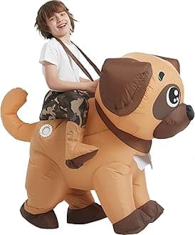 Blow Up Party Costume,Inflatable Costumes for Kids,Dog Inflatable Costume,Halloween Costumes for Boys Girls