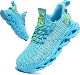 Women's Lace Up Walking Shoes Breathable Ultra Lightweight Sport Casual Ladies Girls Fashion Platform Sneakers