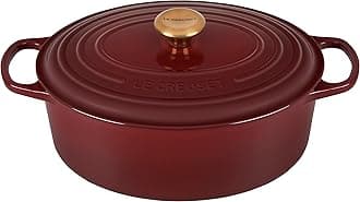 Enameled Cast Iron Signature Oval Dutch Oven, 6.75 qt., Rhone