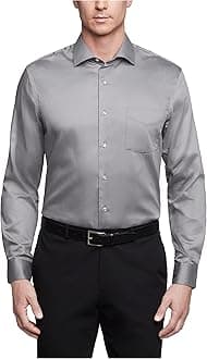 Van Heusen Men's Lux Sateen Stretch