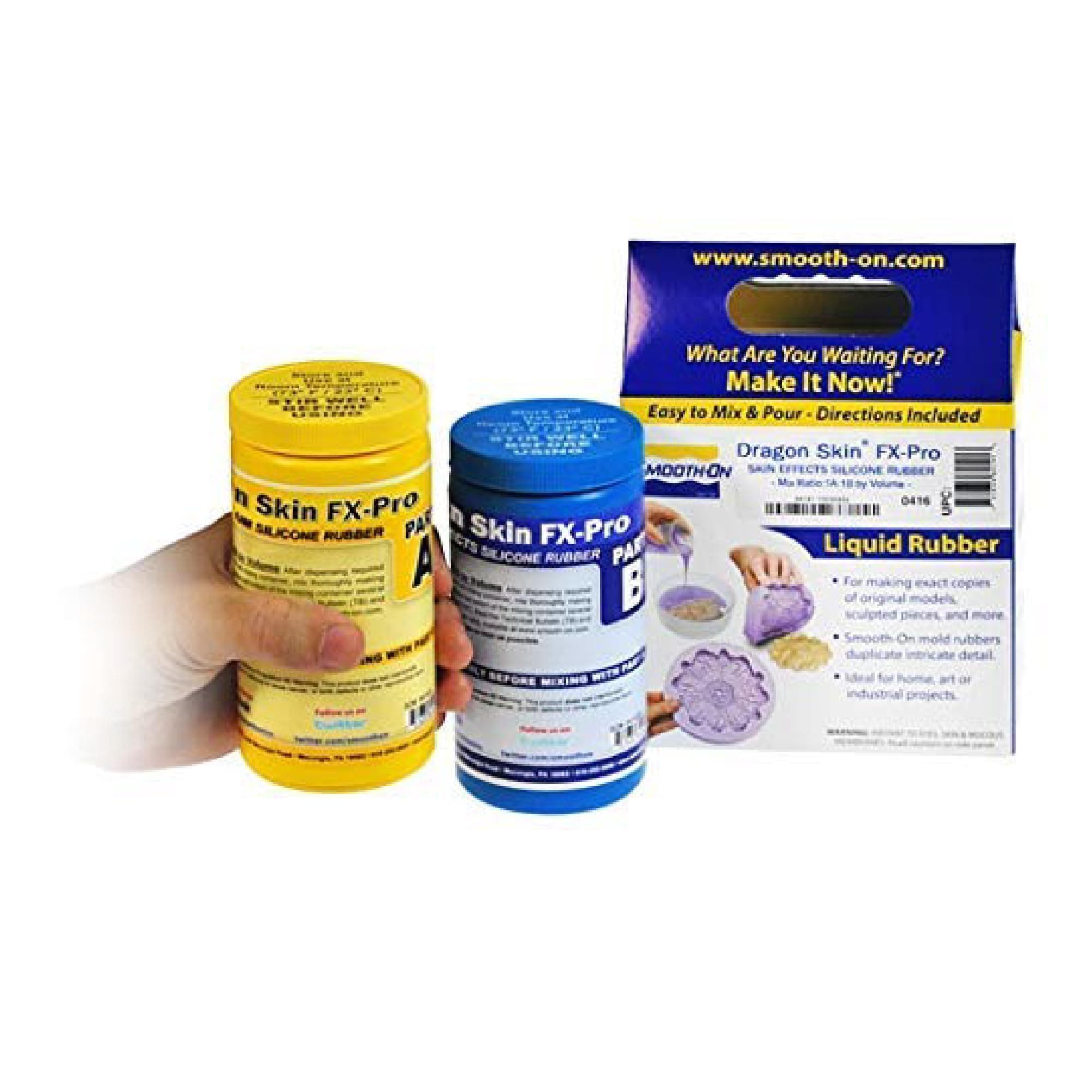 Dragon Skin FX Pro trial Size Special Effects Silicone Rubber by Smooth