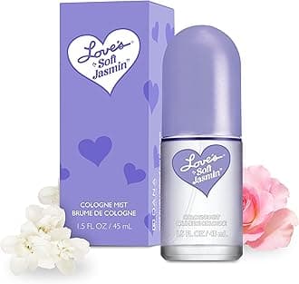 Dana Love's Soft Jasmin Cologne Mist – Romantic Jasmine Perfume Body Spray for Women with Soft, Floral & Musky Scent (1.5oz)