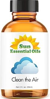 Sun Essential OilsClean The Air Essential Oil (Huge 2 Ounce Bottle) Bulk