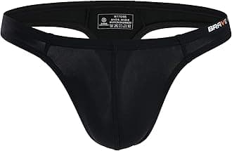 BRAVE PERSONPerfectUNDIES Men's Sexy Thong Underwear Low Rise Bikini T-Back G-String