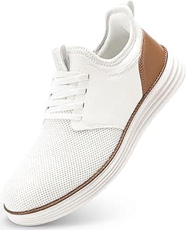 VILOCY Mens Slip On Casual Dress Shoes Hands Free Fashion Sneakers Mesh Tenni...