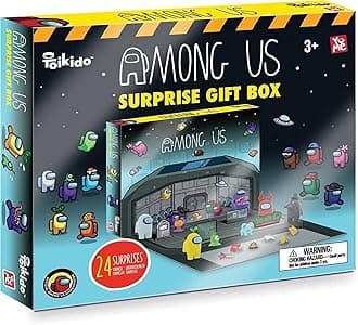 Official Among Us Figure Playset Giftbox, Multicolor, 10520