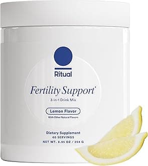 Fertility Support - Myo-Inositol, NAC, CoQ10 Supplement For Women - 3-in-1 Drink-Mix Formulated to Support Conception Outcomes with Studied Ingredients - Designed with an OB/GYN. - 60 Servings*