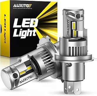 H4 Fog Light Bulb, 900% Brightness, CSP LED Chips Fog Lamps Replacement, Play and Plug, Pack of 2