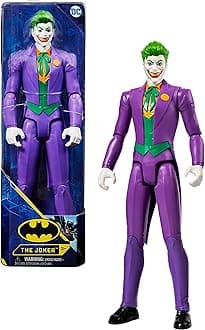 BATMAN - FIGURINE JOKER 30 CM - DC COMICS - Figurine Joker Articulée De 30 cm - 6063093 - Jouet Enfant 3 Ans et +
