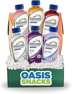 Oasis SnacksElectrolit Premium Hydration Electrolyte Beverage, Multi Flavor Variety, 21 Fl Oz (6 Flavor Variety, Pack of 12)