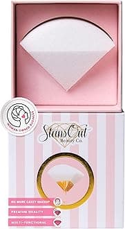 StansOut Memory Foam Makeup Sponge – No-Water-Needed Blender for Liquid, Cream & Powder Foundation – Airbrush Finish, Flawless Application