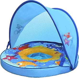 SwimSchool Self-Inflating Super Buoyant, Baby Pool Float