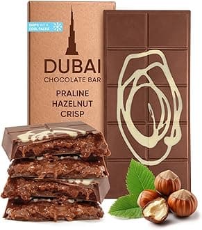 Dubai Chocolate Bar -  Hazelnut Praline Crisp