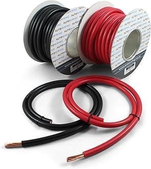 Automotive Hi-Flex 170 Amp 25mm² 4 AWG Battery/Starter/Inverter/Welding PVC Cable Wire (Black, 5 Metre)