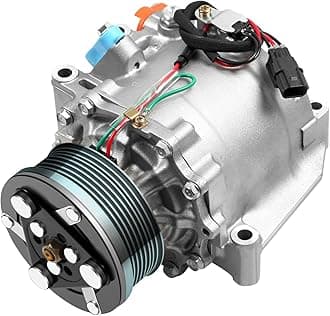 ECCPP A/C Compressor with Clutch fit for 2006-2011 Honda Civic 1.8L CO 4918AC AC Compressors