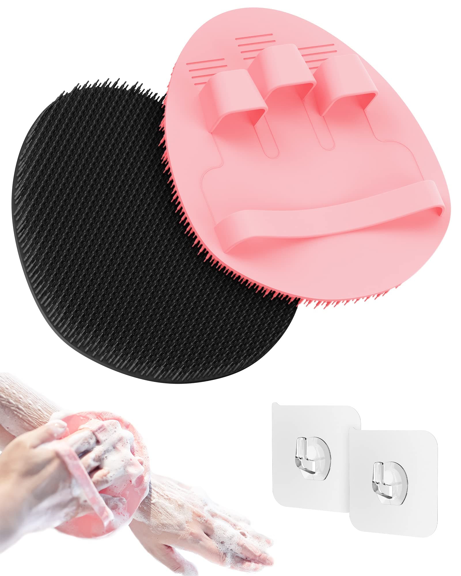 Lather Well Silicone Shower Brush