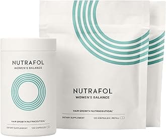 Women's Balance Hair Growth Supplements, for Women 45 Years and Older, Clinically Proven for Visibly Thicker Hair and Scalp Coverage, Dermatologist Recommended - 3 Month Supply, Pack of 3