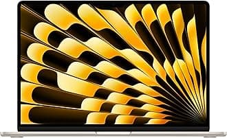 2025 MacBook Air 15-inch Laptop with M4 chip: Built for Apple Intelligence, 15.3-inch Liquid Retina Display, 16GB Unified Memory, 512GB SSD Storage, 12MP Center Stage Camera, Touch ID; Starlight