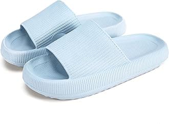 rosyclo Cloud Slippers for Women and Men, Pillow House Slippers Shower Shoes Indoor Slides Bathroom Sandals, Ultimate Comfort, Lightweight, Thick Sole, Non-Slip, Easy to Clean