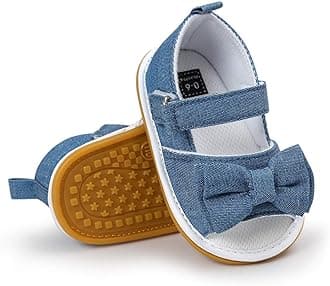 Baby Boys Girls Sandals Rubber Sole Outdoor First Walker Toddler Girls Boys Summer Shoes