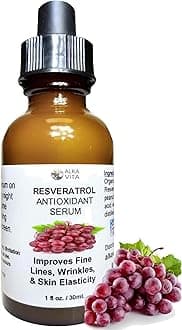 Resveratrol Skin Serum Antioxidant Anti-Aging Factor Improves Fine Lines Wrinkles & Skin Elasticity Cosmetic Grade