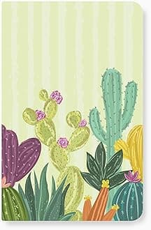 A5 Notebook: Ruled | 90 GSM | 160 Pages (Prickly Pair)