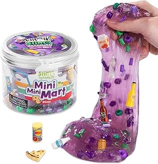 Slime Charmers® - Mini Mini Mart - Purple Buttery Slime, Sensory Toys for Kids - Creative and Endless Fun, Stress Relief Therapy, Gifts for Girls and Boys - Made in USA