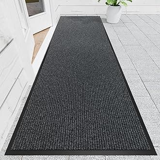 Entrance Door Mat 90 x 3 m Heavy Duty Entrance Door Mat for Entryway Commercial Entryway Low Profile Non Slip Durable Rubber Backing for Patio Home