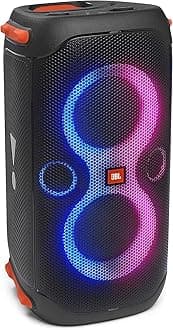 PartyBox 110 - Portable Party Speaker with Built-in Lights, Powerful Sound and deep bass, Black