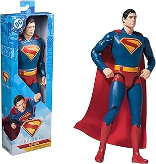 DC Comics, Superman 12-inch Superhero Action Figure, Kids Toys for Boys and Girls Pretend Play, for Ages 4 and Up