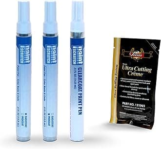 PaintScratch Touch Up Paint Tricoat Pen Car Scratch Repair Kit - Compatible/Replacement for Honda HR-V Premium Opal White Silver Tricoat (Color Code: NH-902P)