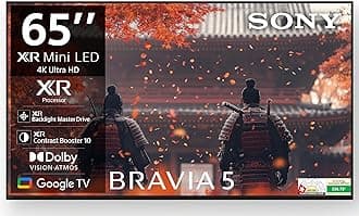 Sony 164 cm (65 inches) BRAVIA 5 4K Ultra HD Smart Mini LED Google TV K-65XR50