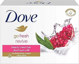 Go Fresh Natural Beauty Cream Bar Soap Revive with Pomegranate, 125g