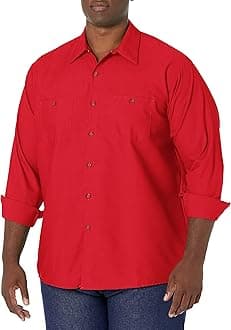 Red KapMen's Red Kap® Men's Long Sleeve Industrial Work Shirt Shirt (pack of 1)