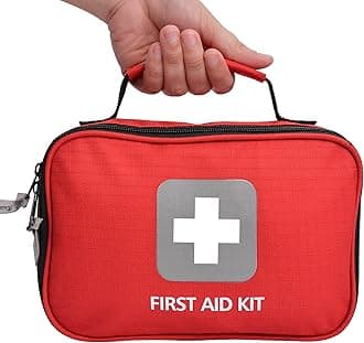 Thrive First Aid Kit (154 Pieces) - Family Safe First Aid Bag Packed w/Hospital Grade Medical Supplies – Emergency kit